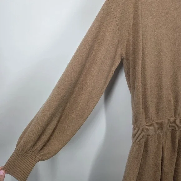 Spirtual Gangster Women's Funnel Neck Romper Brown M $148 Cozy Lounge Sleep - Picture 7 of 7